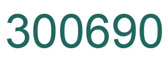 Número 300690 imagen verde