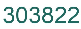 Número 303822 imagen verde