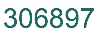 Número 306897 imagen verde