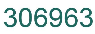 Número 306963 imagen verde