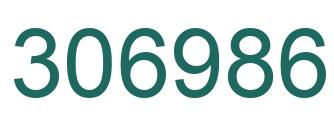 Número 306986 imagen verde