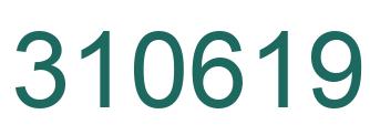 Número 310619 imagen verde