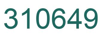 Número 310649 imagen verde