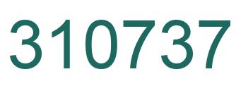 Número 310737 imagen verde