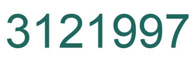 Número 3121997 imagen verde