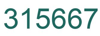 Número 315667 imagen verde