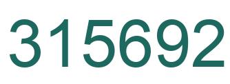 Número 315692 imagen verde