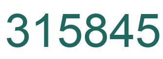 Número 315845 imagen verde