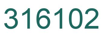 Número 316102 imagen verde