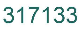Número 317133 imagen verde