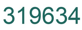 Número 319634 imagen verde