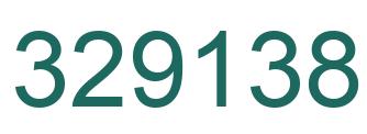 Número 329138 imagen verde