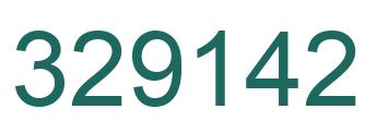 Número 329142 imagen verde