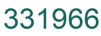 Number 331966 green image