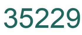 Número 35229 imagen verde