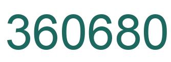 Número 360680 imagen verde