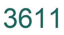 Número 3611 imagen verde