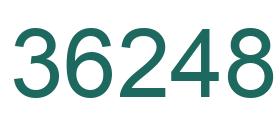 Número 36248 imagen verde