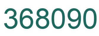 Número 368090 imagen verde
