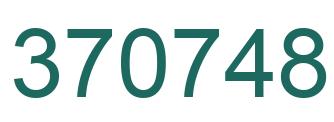 Número 370748 imagen verde