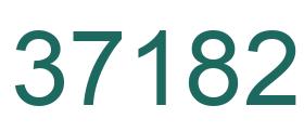 Number 37182 green image