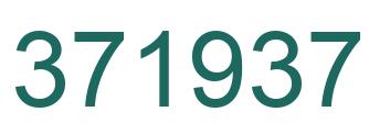 Número 371937 imagen verde