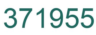 Number 371955 green image