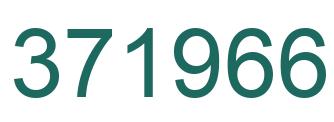 Number 371966 green image