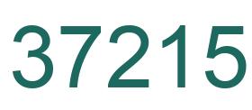 Number 37215 green image