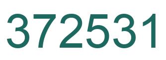 Número 372531 imagen verde