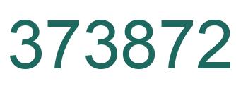 Número 373872 imagen verde