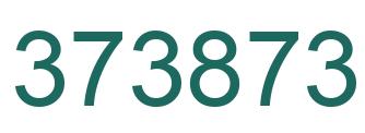 Número 373873 imagen verde