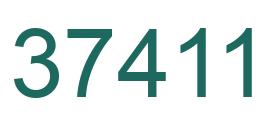 Número 37411 imagen verde