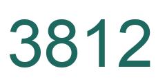 Number 3812 green image
