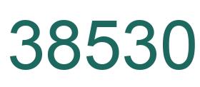 Número 38530 imagen verde