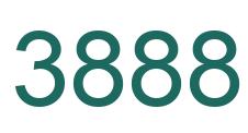 Number 3888 green image
