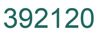 Número 392120 imagen verde