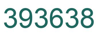 Número 393638 imagen verde
