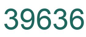 Número 39636 imagen verde