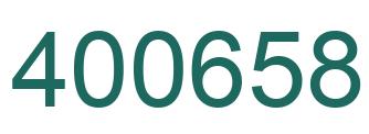 Número 400658 imagen verde