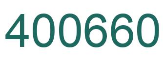 Número 400660 imagen verde