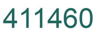 Number 411460 green image