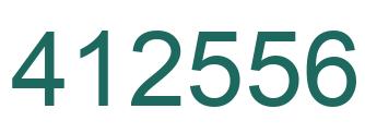 Número 412556 imagen verde