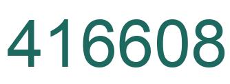 Número 416608 imagen verde