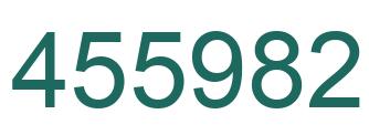 Número 455982 imagen verde