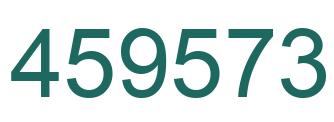 Número 459573 imagen verde