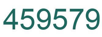 Número 459579 imagen verde