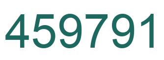Número 459791 imagen verde