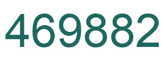 Number 469882 green image