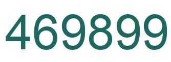 Número 469899 imagen verde